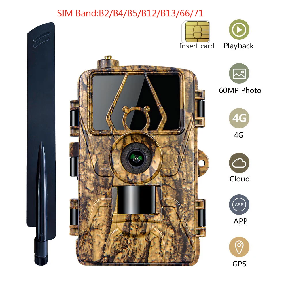 Outdoor Hunting Camera Wifi - Caméra infrarouge pour la surveillance, WIFI,