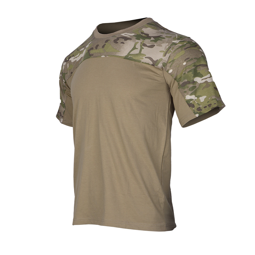 Outdoor Hunting T Shirts - CamSolomon-T-shirt camouflage respirant pour hommes, t-shirts