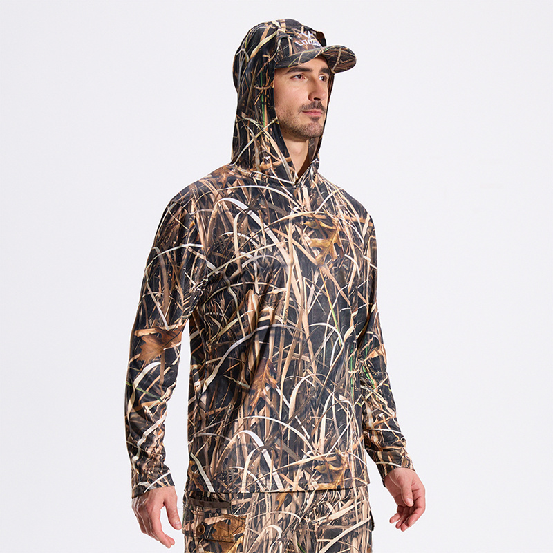 Outdoor Hunting T Shirts - Chemise de chasse camouflage fine pour