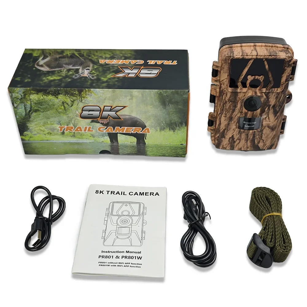 Outdoor Hunting Camera Wifi - Caméra de chasse numérique PR801W WIFI