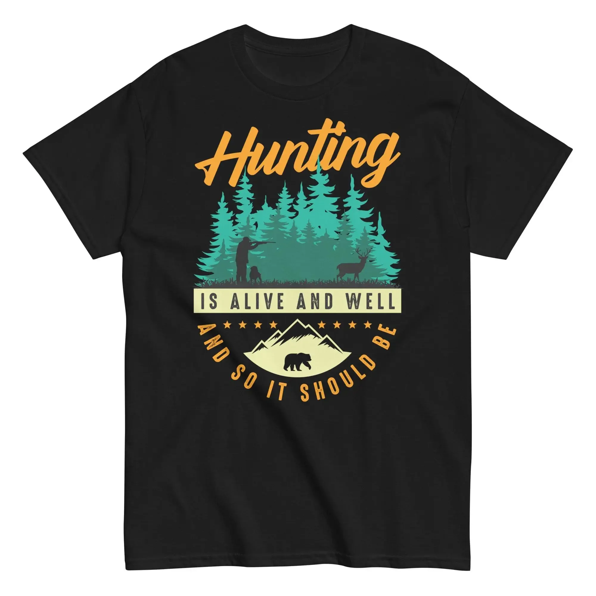 Wildman Hunting & Outdoor Price List - T-shirt « Je devrais chasser »