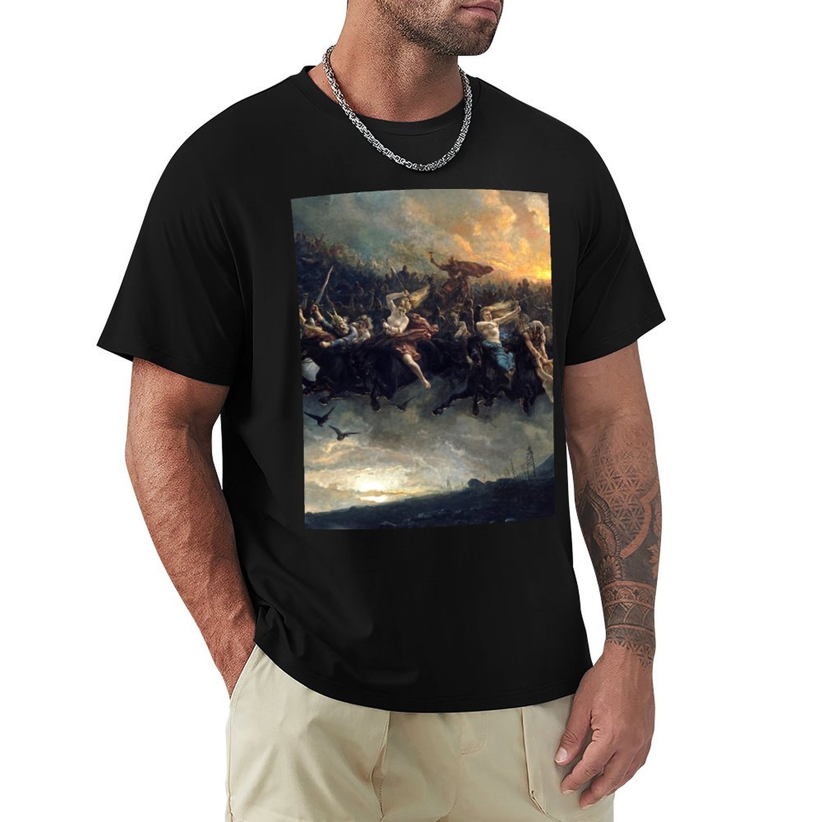 Wildman Hunting & Outdoor Price List - La chasse sauvage d'Odin (1872), peinture