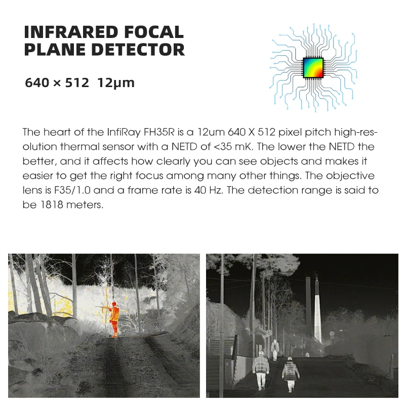 InfiRay FH35R V2 monoculaire t - Outdoor Hunting Camera Wifi avis et prix