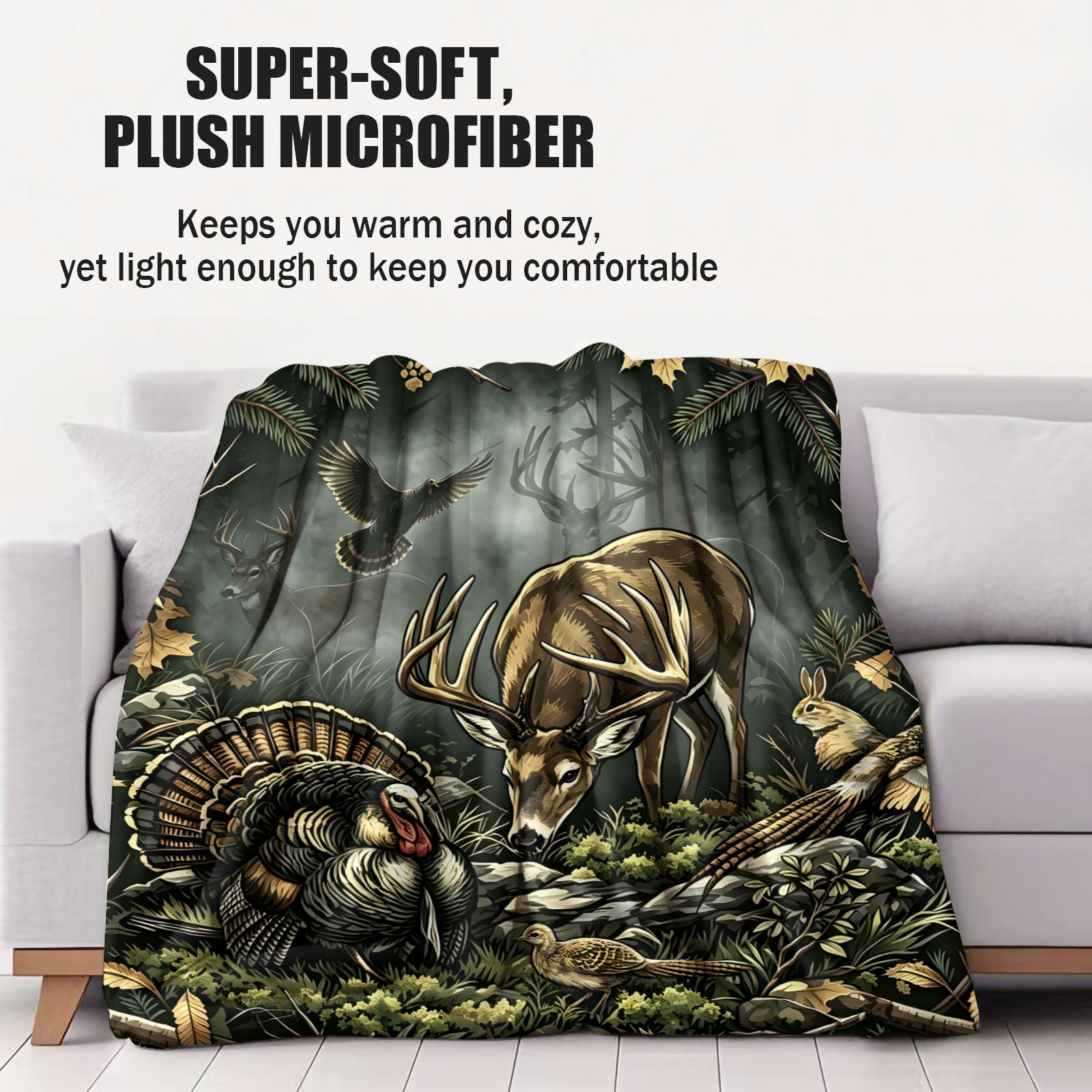 Couverture en flanelle douce à - Wildman Hunting & Outdoor Price List avis et prix