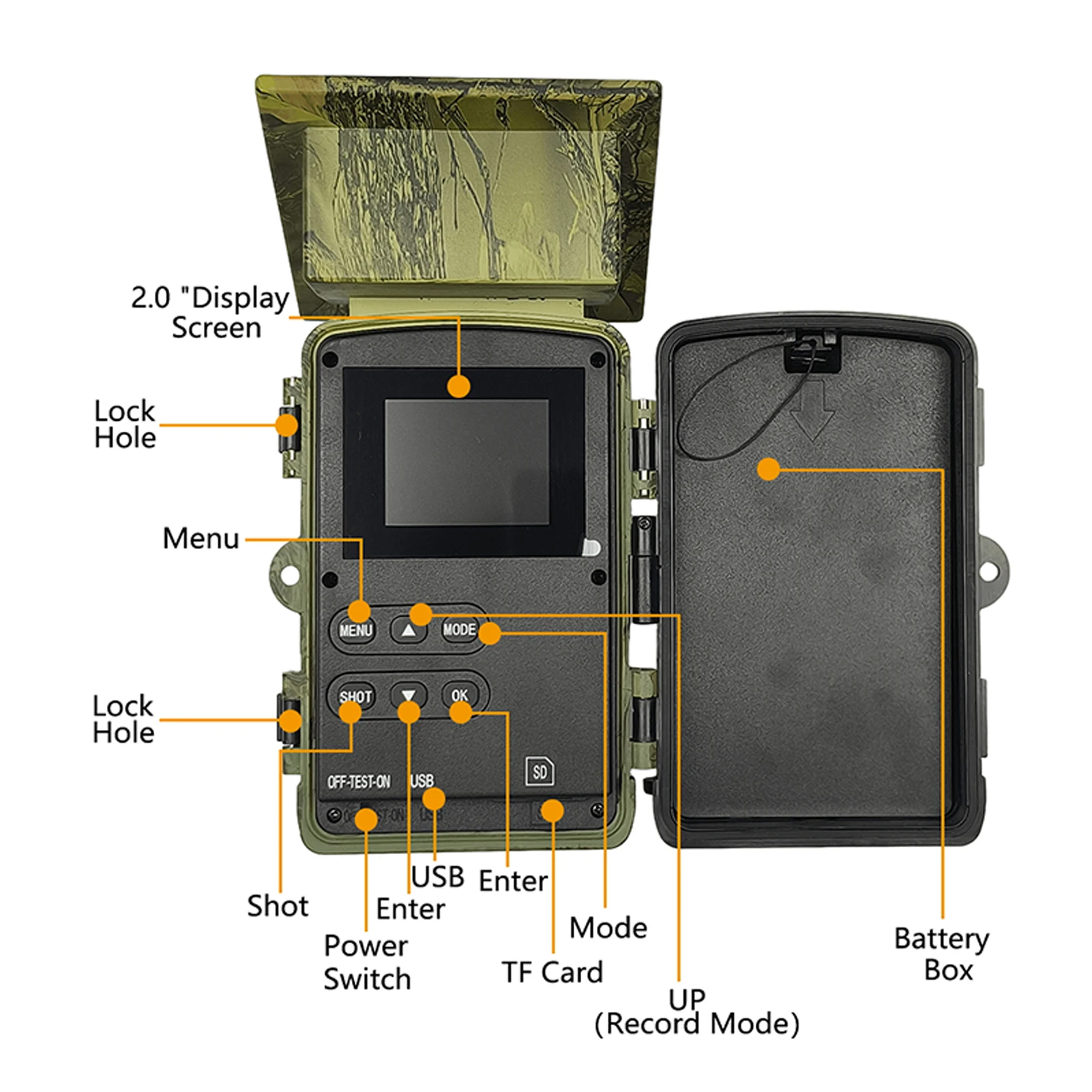 Caméra de chasse solaire 8K 60 - Outdoor Hunting Camera Wifi avis et prix