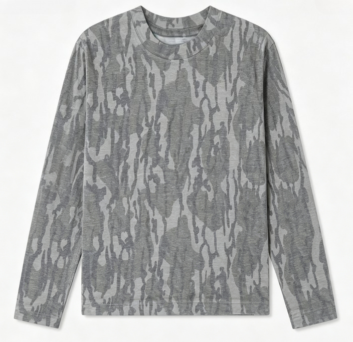 T-shirt à manches longues camo - Outdoor Hunting T Shirts avis et prix