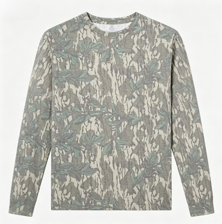 T-shirt à manches longues camo - Outdoor Hunting T Shirts avis et prix