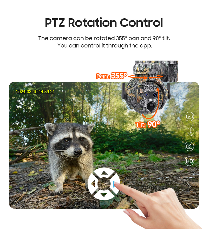 Caméra de sécurité solaire INQ - Outdoor Hunting Camera Wifi avis et prix