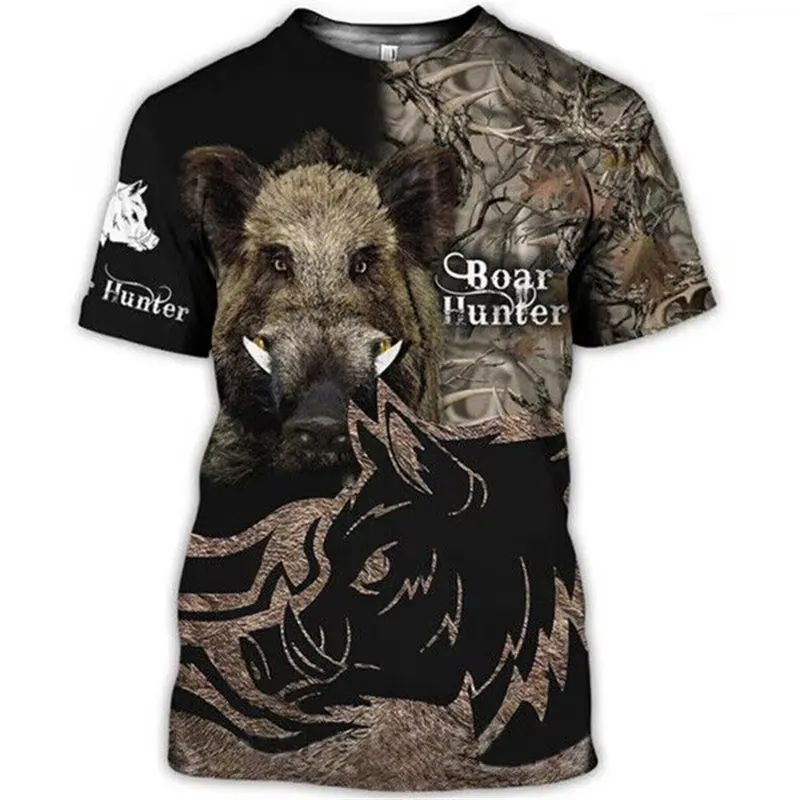 T-shirt homme imprimé 3D 2026, - Wildman Hunting & Outdoor Price List avis et prix