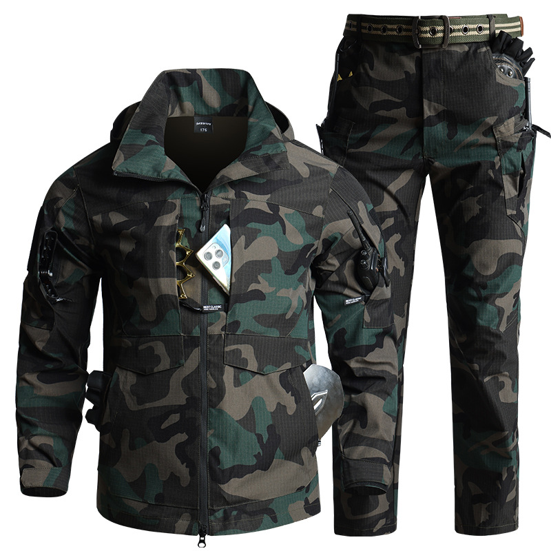 Ensemble tactique de camouflag - Camouflage Hunting Jacket avis et prix