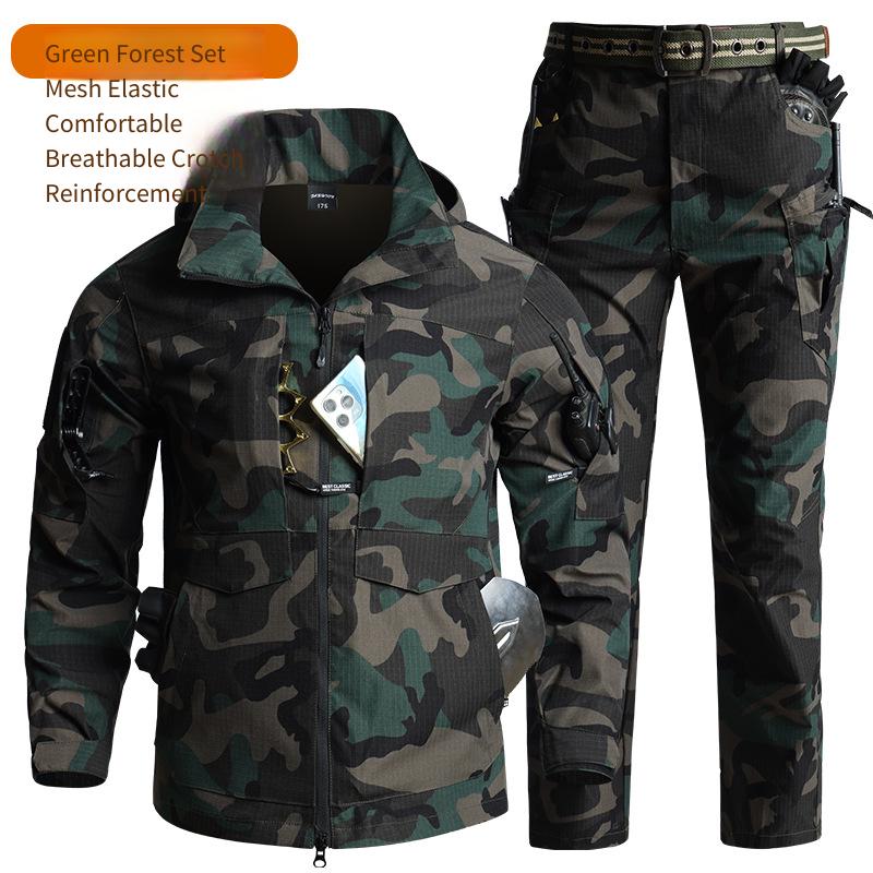 Ensemble tactique de camouflag - Camouflage Hunting Jacket avis et prix