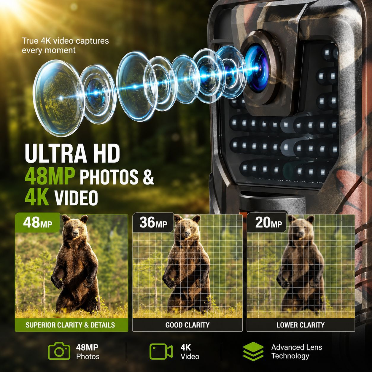 Caméra de chasse extérieure Wi - Outdoor Hunting Camera Wifi avis et prix