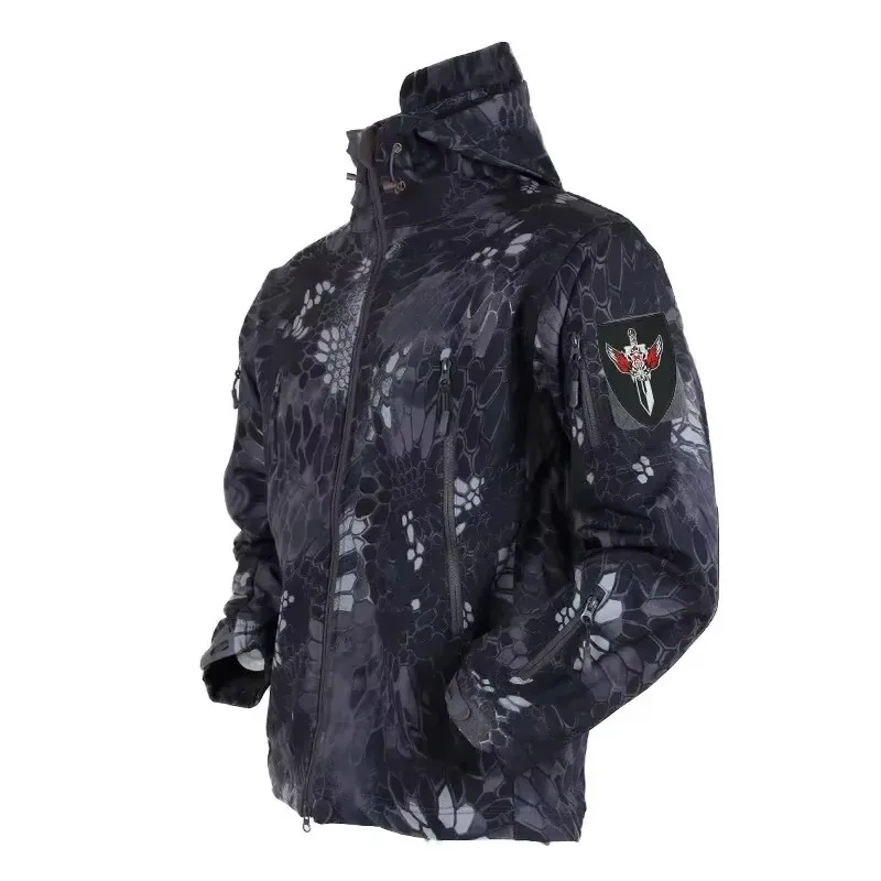 Assaut à coque souple de camou - Camouflage Hunting Jacket avis et prix
